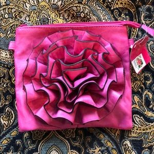 Pink Island Girl Crossbody Bag